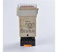 DH48S-2Z 2Z Relè di ritardo temporizzato con presa AC110V AC220V DC24V DC12V 8 pin Timer 1 pz(AC220V)