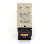 DH48S-2Z LED digitale programmabile interruttore relè timer 0.01S-99H99M timer di ritardo con base presa AC/DC 12V 24V 36V 110V 220V 380V 1 pz(DC12V)