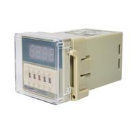 DH48S-2ZH Relè di ritardo interruttore DC24V 12V 0,01S-99H99M Relè timer di ritardo programmabile LED digitale AC220V 380V SPDT(AC220V)