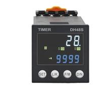 DH48S DC/AC24V AC220V Relè di ritardo programmabile 0.01S-99990H con base presa Relè di tempo DH48S 1 pz(YH-5TA - 12V ACDC)