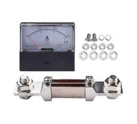 DH670 Amperometro analogico con Shunt per corrente continua 0 200A 0 300A Panel Meter adatto per uso elettrico e industriale (300A)