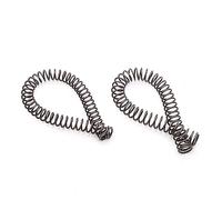 DHAEY 2 Pezzi 65 Molla di Compressione in Acciaio al Manganese Diametro Filo 0.3 0.4 0.5 0.6 0.7 0.8 1mm Y Tipo Molla Diametro Esterno 3-18mm Lunghezza 305mm(4mm,305MM_0.6MM)