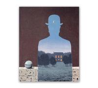 DHAEY Riproduzione Dipinti Famosi Surrealismo. Il donatore felice. Stampa da parete su tela. Decorazione da parete su tela per la decorazione della casa 40x50cm Senza cornice