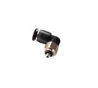 DHAEY SeroNi 10 PZ 3mm 4mm 5mm 6mm M3 M4 M5 M6 1/8" Filettatura Maschio Tubo Tubo One Touch Raccordo Pneumatico Push in Connettore Rapido(4-M4,PL)