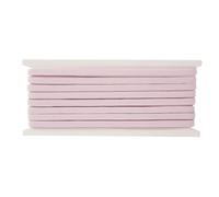 DHAIQC Elastico per Cucito Nero 10mm X 18m, Bobina di Corda Elastica Piatta, Elastico per Pantaloni, Fettuccia Elastica, Bande Elastiche per Cucire Cucire Vestiti, Pantaloni, Cinturini (Rosa, 6mm)