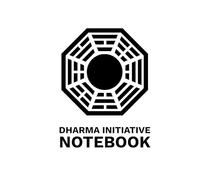 Dharma Initiative Notebook: A Blank Lined Journal Inspired by the Lost Series (6"x9", 132 pgs)
