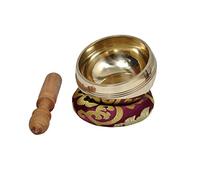 Dharma Store - meditazione tibetano canto ciotola - con battente e seta cuscino