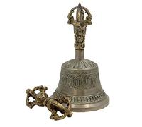 Dharmaobjects - Campana tibetana buddista per meditazione e Dorje