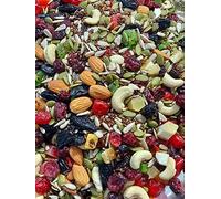 Dhawak Nutmix di frutta secca fresca e sana, 500 g, mix di semi e frutta secca da mangiare, (zucca, girasole, anguria, lino, mandorle, anacardi, uvetta, pistacchio, fichi, noccioli e oltre 10 varietà