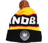 DHB Bommelmütze schwarz-rot-gold 111 Giallo