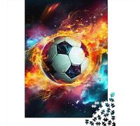 DHBANEIOK Calcio Puzzle 1000 Pièces Adultes,Jeux D'adresse Pour Toute La Famille,Jeu De Team Building,Cadeau Pour Les Amis Ou Les Amants 1000pcs (75x50cm)