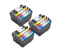 DHBSVZX Cartuccia d'inchiostro compatibile Cartuccia d'inchiostro 702 XL T702 for stampante WorkForce Pro WF-3720 WF-3725 DWF Replacement Parts(3SET)