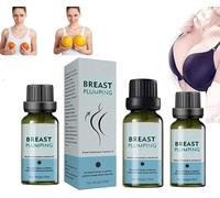 dhcprj Curvy Beauty Olio da Massaggio per Il Seno Coreano,Olio Rimpolpante per Il Seno,Olio Essenziale di Erbe Naturali per Il Seno,Crema Rassodante per Il Seno Rafforzamento E Sollevamento (3 Pezzi)