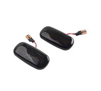 DHDYJSA Indicatore Direzione Per A3 Per 8P Per A4 Per B6 Per B7 Per 8E Per A6 2000-2013 2 Pezzi Nero Auto Indicatore Laterale Anteriore Di Direzione Luci