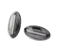 DHDYJSA Indicatore Direzione Per Citroen Per C1 Per Xsara 1999 2000-2010 2pcs Led Dinamico Indicatori Direzione Indicatore Laterale Luce Lampeggiante Luci(Dynamic Crystal)