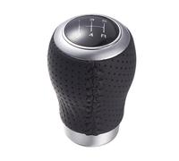 DHDYJSA Pomello Cambio Manuale Manopole della Leva del Cambio Manuale della Testa del Cambio in Metallo con Pomello del Cambio per Auto A 5 velocità Copri Pomello Cambio(Black)