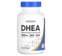 DHEA100 , 240 capsule vegetariane by NUTRICOST 100mg CONSEGNA GRATUITA
