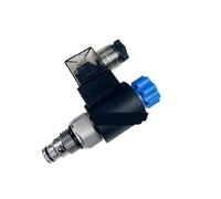 DHF08-227L valvola di inserimento filettata, valvola a due vie, normalmente aperta; valvola magnetica SV08-2NOSP-L, valvola a pressione (Valve and V2068 G3-8, DC24V)
