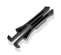 DHGVOS 2Pcs Riempitivo per Sedili Auto per Cupra Ateca/Born/Formentor/Leon/TCR/E-TCR, Striscia di Riempimento del Divario del Sedile Dell'auto Accessori per Auto,A Black