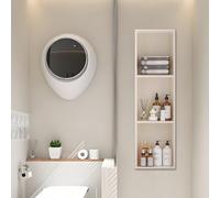 DHHUFEJT Nicchia Doccia in Acciaio Inossidabile, Non Richiede l'installazione di Piastrelle, mensola incassata per riporre Oggetti in Un Bagno Moderno, nella Doccia o nella Vasca.