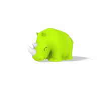 DHINK - Luce notturna a LED con rinoceronte, lampada da notte in silicone per cameretta dei bambini e bambini, lampada da comodino per bambini, regalo per nascita