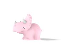 DHINK - Luce notturna ricaricabile LED Triceratopo - Lampada notturna in silicone per cameretta dei bambini e dei bambini - Lampada da comodino per bambini - Regalo per nascita