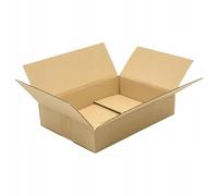 DHL - Scatola di cartone 350 x 250 x 80 mm, marrone, scatola di spedizione, posta, piccolo pacchetto, pacchetti (100)