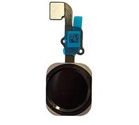 DHLK® Cavo Tasto Home Compatibile con iPhone 6S Plus Nero - No Impronta Digitale (A1634, A1687, A1699)