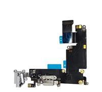 DHLK® Connettore Dock di Ricarica Compatibile con iPhone 6 Plus - Charging Port Cavo Flessibile, Grigio Chiaro (A1522, A1524, A1593)