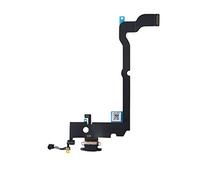 DHLK® Connettore Dock di Ricarica Compatibile con iPhone XS Max - Charging Port Cavo Flessibile, Nero (A1921, A2101, A2102, A2104)