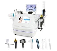 DHMYYXGS 7 in 1 Attrezzatura Massaggio Cuoio Capelluto - Rivelatore Capelli Follicolo Pilifero Analisi Cuoio - Analizzatore Diagnostico Capelli Pelle - con 7 Maniglie Problemi Cuoio Capelluto 12in