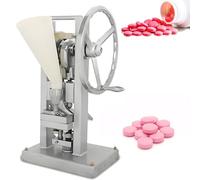 DHMYYXGS Macchina Pressatura Compresse Zucchero Candit,Pressa Compresse Manuale,Pressa Compresse Pillole,Piccola Pressa per Compress,Spessore 0-6 Mm Regolabile