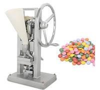 DHMYYXGS Pressa Compresse Laboratorio,Pressa per Compresse Laboratorio,Macchina Pressatura Compresse Pillole Zucchero Candito, Spessore Regolabile 0 a 6 Mm