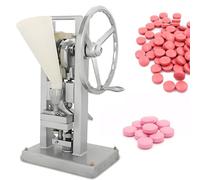 DHMYYXGS Punzonatrice per Pillole,Pressa per Compresse Laboratorio,Piccola Pressa per Compress,Pressa per Compresse Manuale per Pillole,Spessore Regolabile 0-6 Mm