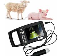 DHMYYXGS Veterinaria Multifunzione B-Ultrasound Machine,Ecografo Veterinario Ecografo Suini Ovini,Ecografo Veterinario Portatile Riproduzione,con Sonda 3,5 MHz,Test Gravidanza Suini E Ovini