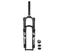 DHNCBGFZ Forcella Ad Aria MTB 26" 27,5" 29" Tubo Dritto da 1-1/8" Escursione 120 Mm Freno A Disco Forcella Anteriore per XC AM Blocco Manuale(Schwarz,27.5in)
