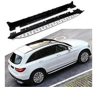 DHONDT Pedane Laterali per GLC Coupe 2016-2021, Minigonne Laterali Auto Pedana Laterale per Pedane Laterali Nerf Bar AntiGraffio Barra Predellino Pedale