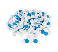 Dhoptical Set di 50 custodie per lenti a contatto di grandi dimensioni, colore blu