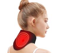 Dhqkqg Cuscinetto Termico per Collo, USB Cuscino Riscaldante per il Collo, Portatile Auto-Riscaldante Collo Pad Cintura, 3 Livelli di Calore e Massaggio, Perfetto per Lesioni o Dolori Al Collo