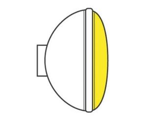 DHR GRUPPO OTTICO 175 MM 170W 24V