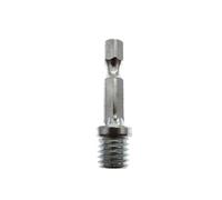 DHRCONPA Adattatore for trapano a mandrino con vite esagonale M10 da 10 mm, platorello di supporto, spazzola metallica, biella for lucidatura auto, cera, spugna in schiuma