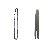 DHRCONPA Catena e piastra guida in acciaio da 4/8 di pollice for motoseghe elettriche, accessori di ricambio for motoseghe