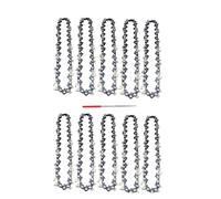 DHRCONPA Catena e piastra guida in acciaio da 4/8 di pollice for motoseghe elettriche, accessori di ricambio for motoseghe