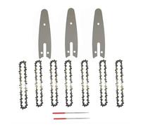 DHRCONPA Catena e piastra guida in acciaio da 4/8 di pollice for motoseghe elettriche, accessori di ricambio for motoseghe