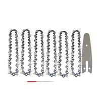 DHRCONPA Catene for motosega da 4/8 pollici, utensili manuali in acciaio for uso generale, potatura e lavorazione del legno