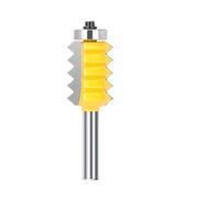 DHRCONPA Fresa for incollaggio di giunti a dita con gambo da 8 mm for lavorazione del legno, punta for tenonatura conica