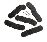 DHRCONPA Kit di dischi da taglio in resina da 32 mm con mandrino da 100 pezzi + 2 pezzi for utensili rotanti for hobby