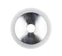 DHRCONPA Mola abrasiva diamantata monofacciale da 100 mm di diametro x 20 mm di foro, 100#, for punte da trapano bianche in acciaio rapido
