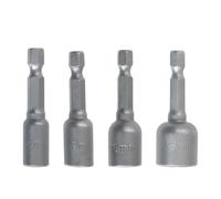 DHRCONPA Set di chiavi a bussola a impatto da 6-13 mm, 1/4 di pollice, esagonali da 48 mm, adattatore for punte da trapano, cacciavite, cacciaviti