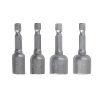 DHRCONPA Set di chiavi a bussola a impatto da 6-13 mm, 1/4 di pollice, esagonali da 48 mm, adattatore for punte da trapano, cacciavite, cacciaviti